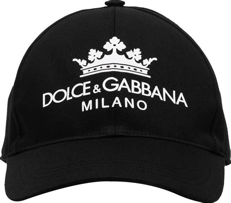 dolce gabbana logo hat